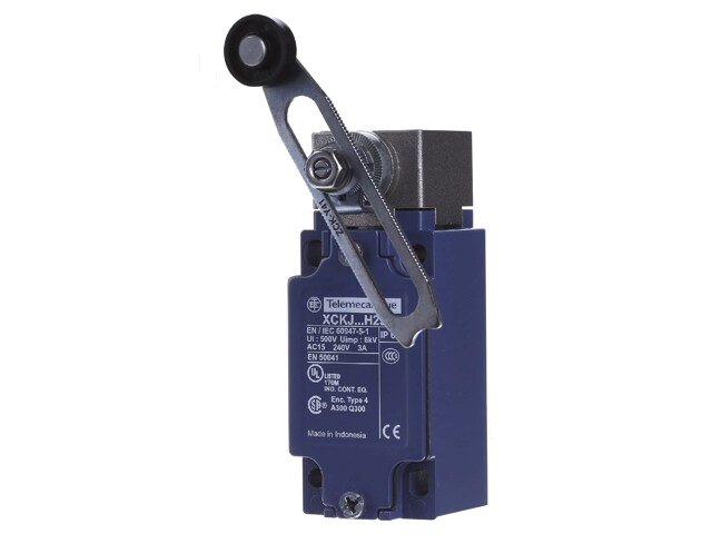 Eindschakelaar; NO + NC; 10A; max.250VAC; max.250VDC; IP67; PIN: 4 Eindschakelaar; NO + NC; 10A; max.250VAC; max.250VDC; IP67; PIN: 4
